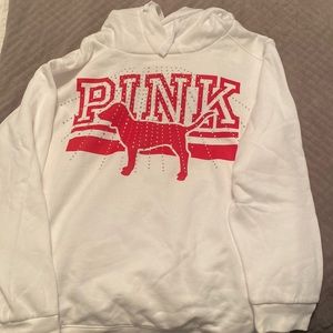 Victoria’s Secret embellished PINK hoodie